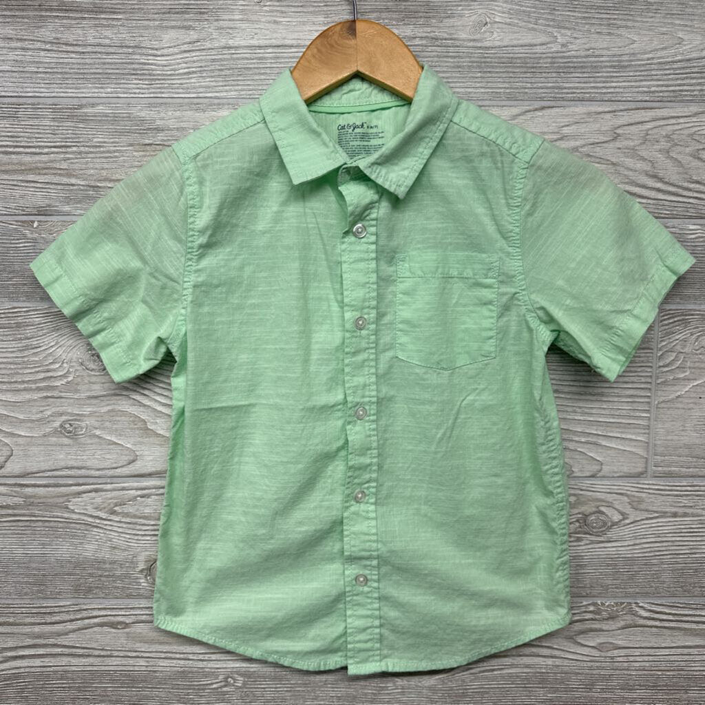 Button Up Shirt Chest Pocket 6-7