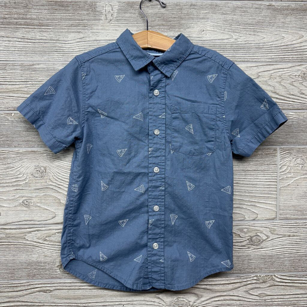 Button Up Shirt Pizza 4-5