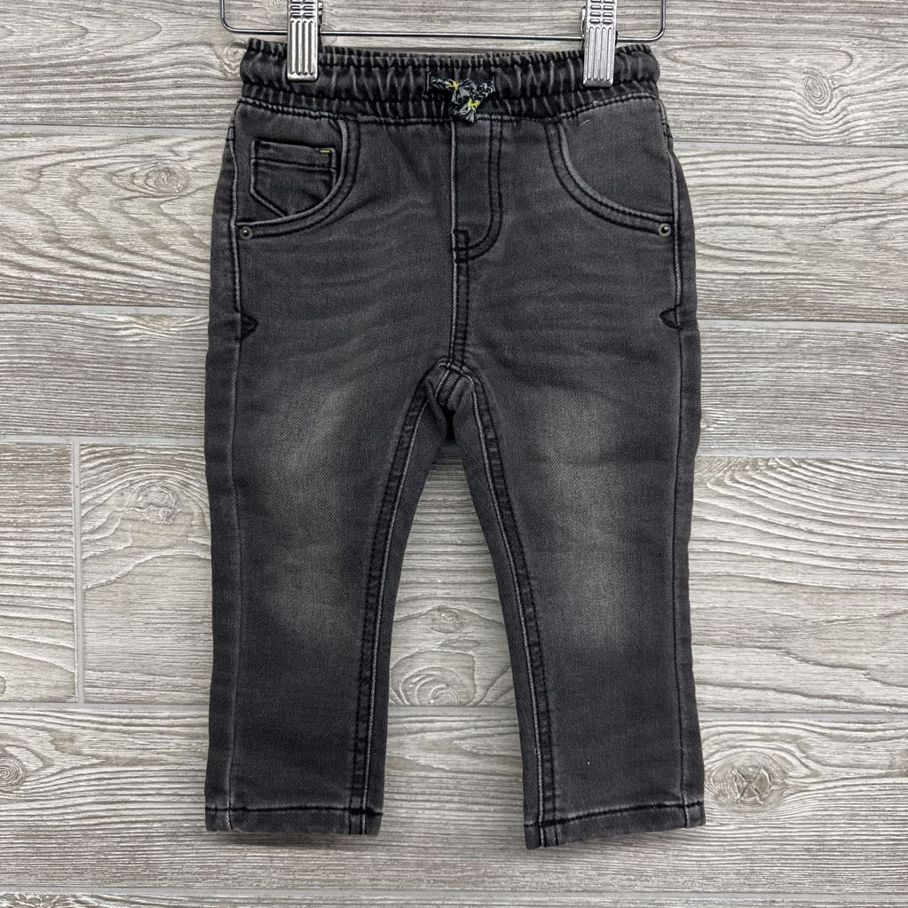 Pull On Drawstring Knit Skinny Jeans 18m