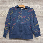 Full Zip Hoodie Dinosaurs 4t
