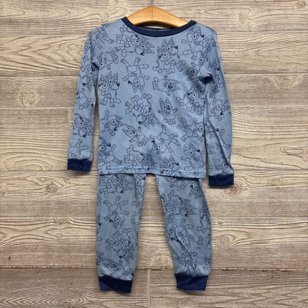 2 Pc LS PJs Bluey Bingo 6-7