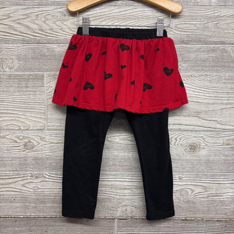 Crewneck & Skirted Leggings Hearts 6