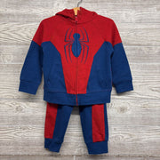 Full Zip Hoodie & Sweatpants Spider Man 2t