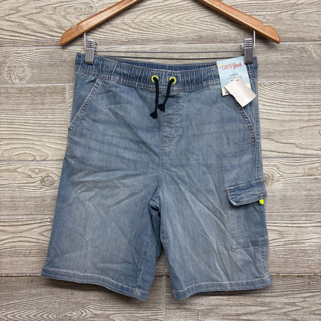 NEW Pull On Drawstring Cargo Shorts 16