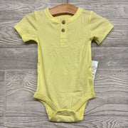NEW Ribbed Henley Bodysuit 3-6m