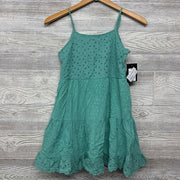 NEW Tank Eyelet Dress Lace Trim 7-8