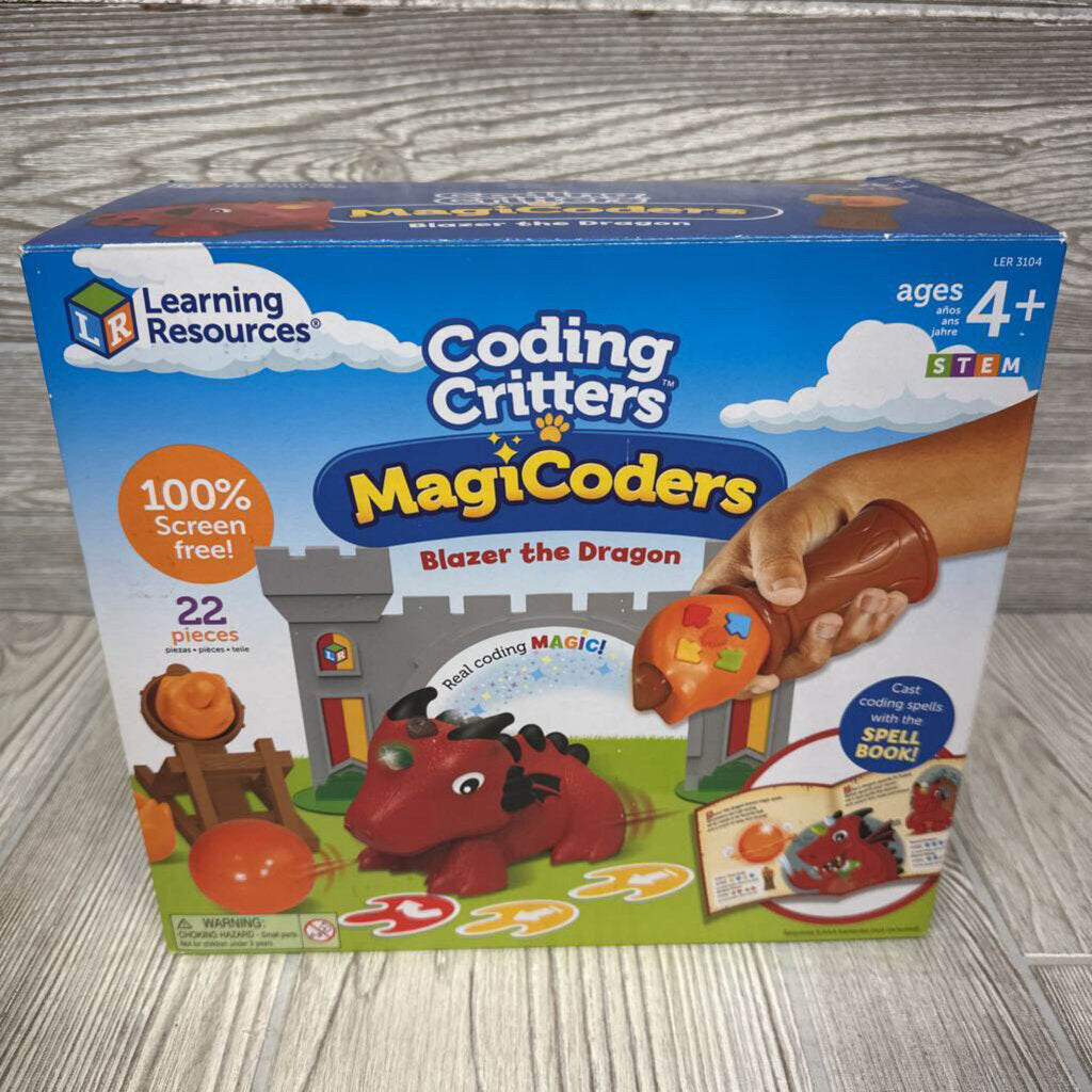 Coding Critters MagiCoders Blazer The Dragon