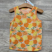NEW Tank Top Oranges Lemons 3t