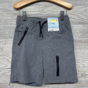 NEW Drawstring Performance Shorts Zipper Pockets 4-5