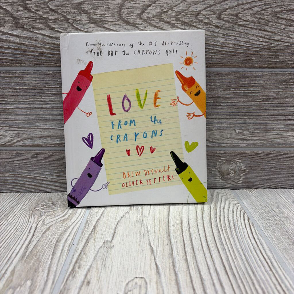Love From The Crayons Hardcover Book
