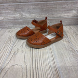 Chunky Perforated Ballet Sandals 8c