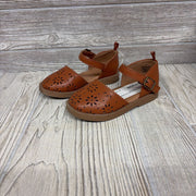 Chunky Perforated Ballet Sandals 8c