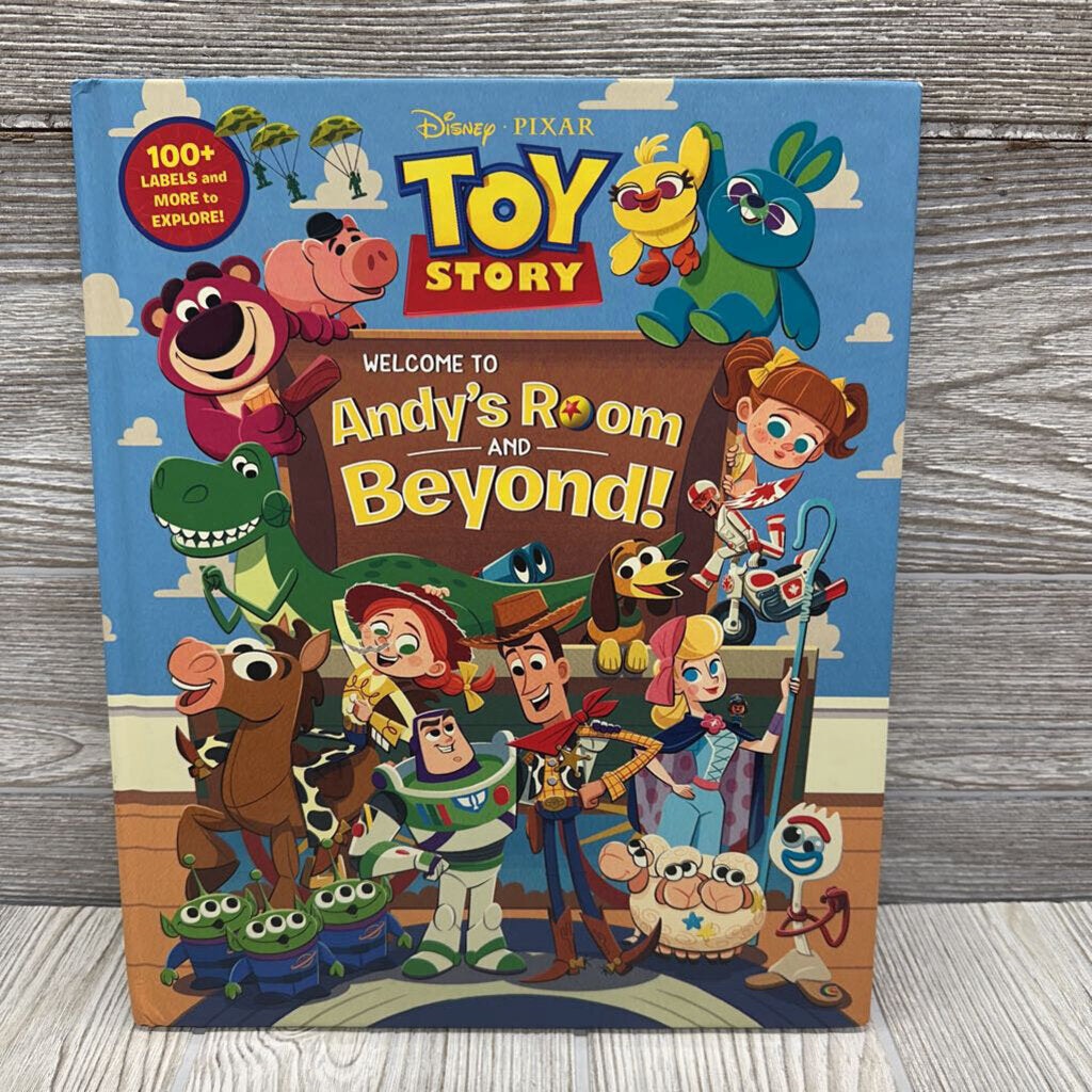 Toy Story Welcome To Andy's Room & Beyond Book
