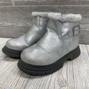 Hazel Side Buckle Ankle Boots 8c