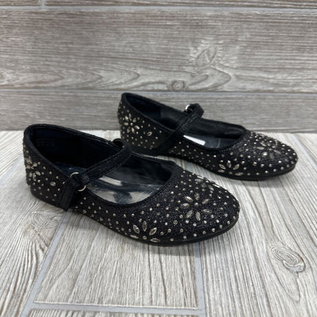 Mary Jane Flats Rhinestones 9c
