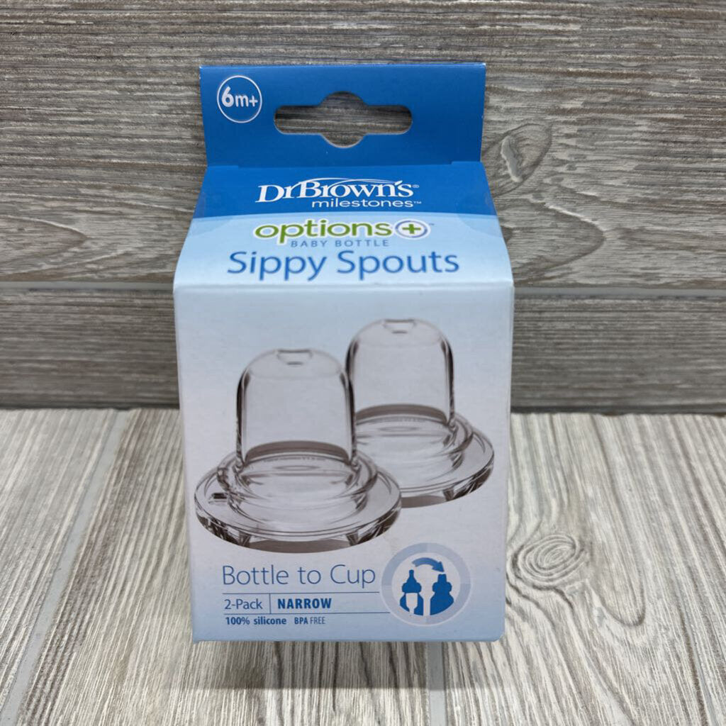 NEW 2 Pk Sippy Spouts Nipples