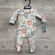 NEW Blanket Sleeper Flowers NB