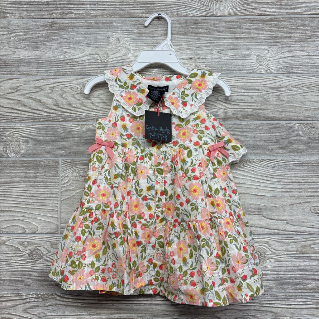 NEW Dress & Bloomers Flowers 24M