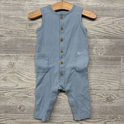Ribbed Tank Button Up Outfit 6m