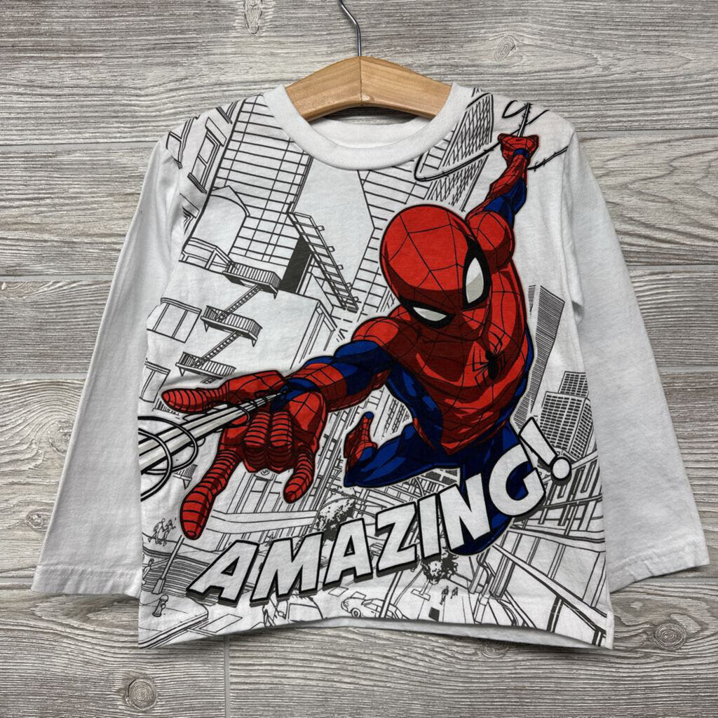 LS Shirt Spider Man Amazing! 4t