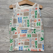 NEW Tank Top surf Boards Waves 5t