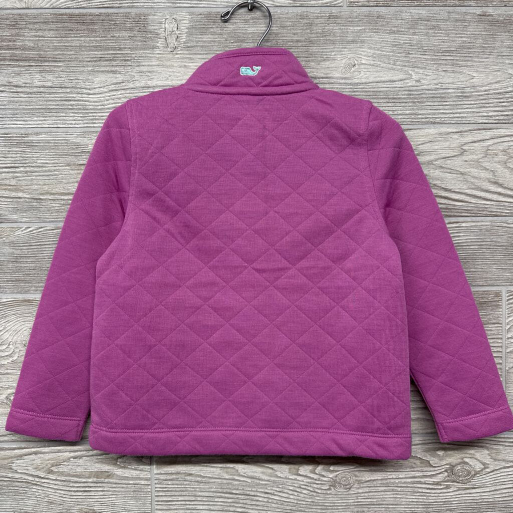 NEW Diamond Quilted 1/4 Snap Pullover 3t