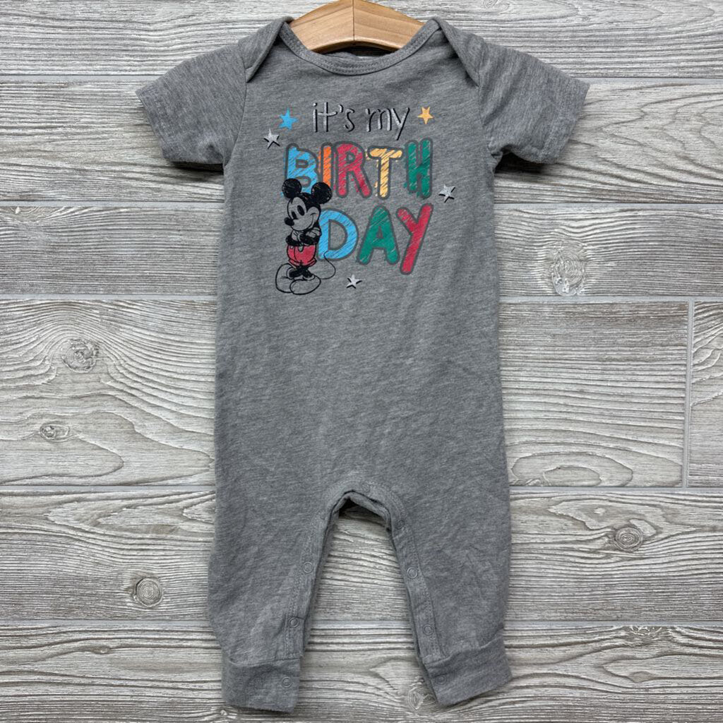 Outfit It's My Birthday Mickey Mouse 12m