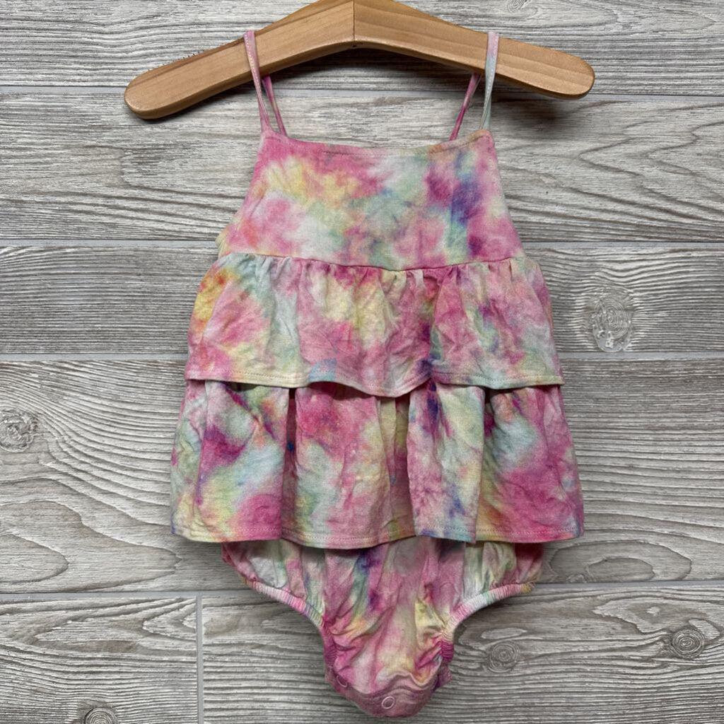 Bamboo Tank Romper Tie Dye 12-18m