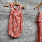Matching Mom & Baby Maxi Dress & Romper Flowers Dots