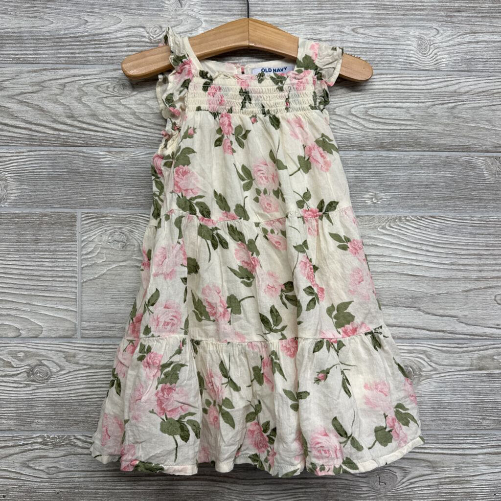 Matching Mom & Daughter Smocked Dresses Flowers