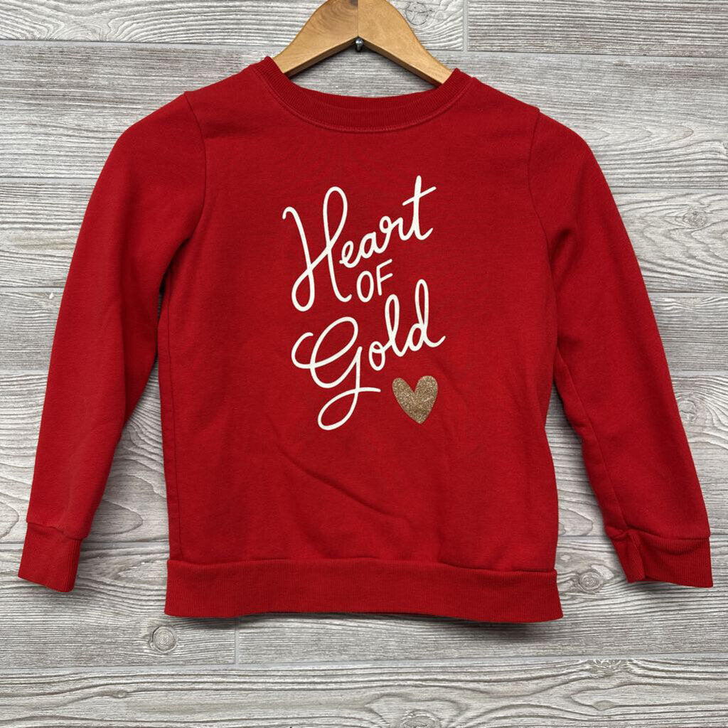 Crewneck Heart Of Gold 7-8