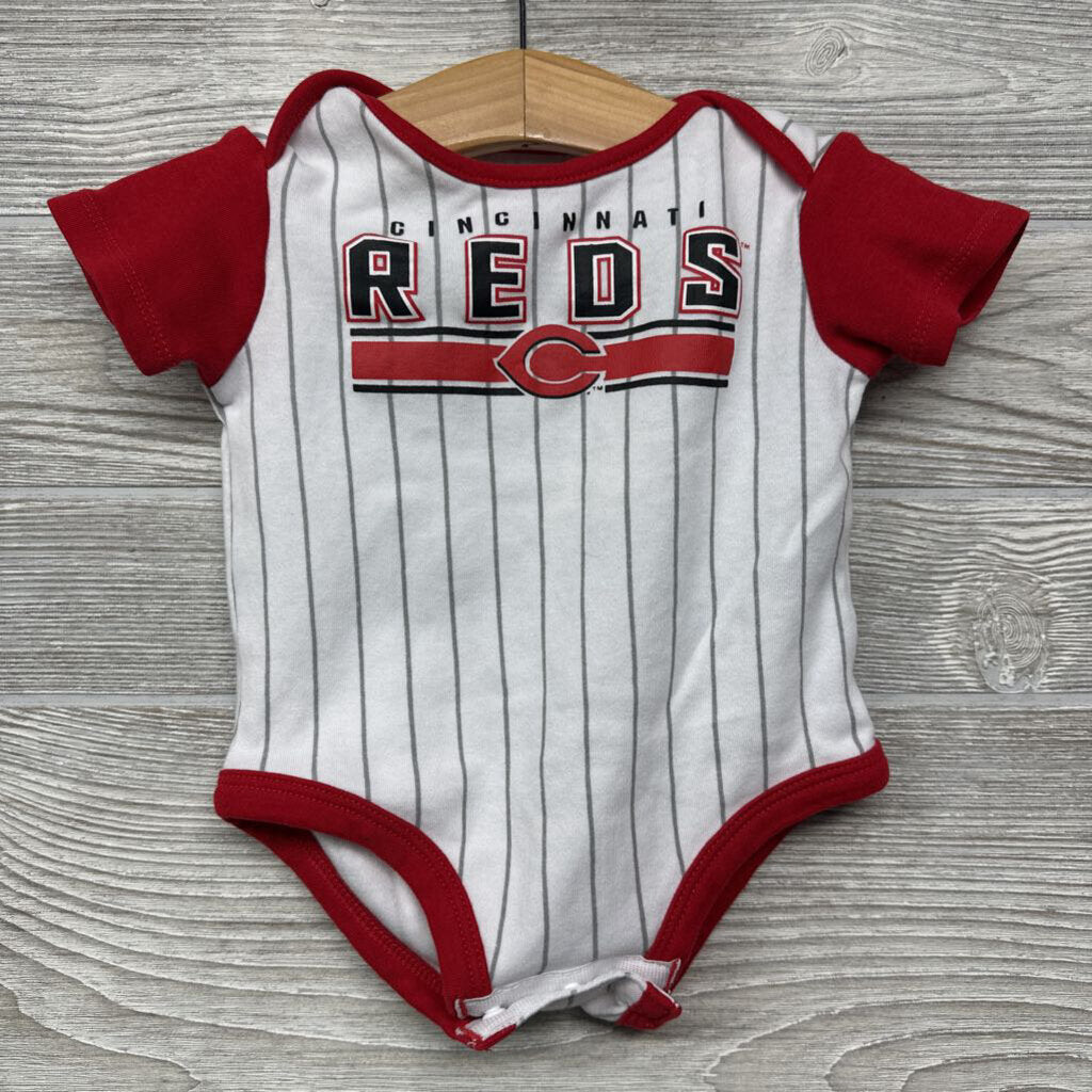 Bodysuit Stripes Cincinnati Reds 6-9m