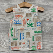 Tank Top Surf Boards Waves 18m