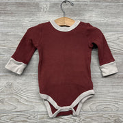 LS Waffle Knit Easy Change Bodysuit 6-12m