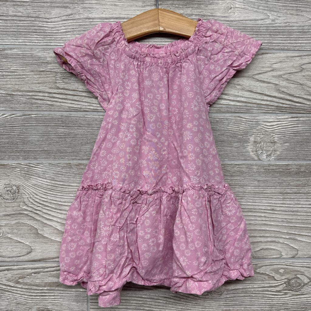 Tiered Flutter Sleeve Dress & Bloomers Flowers 18M