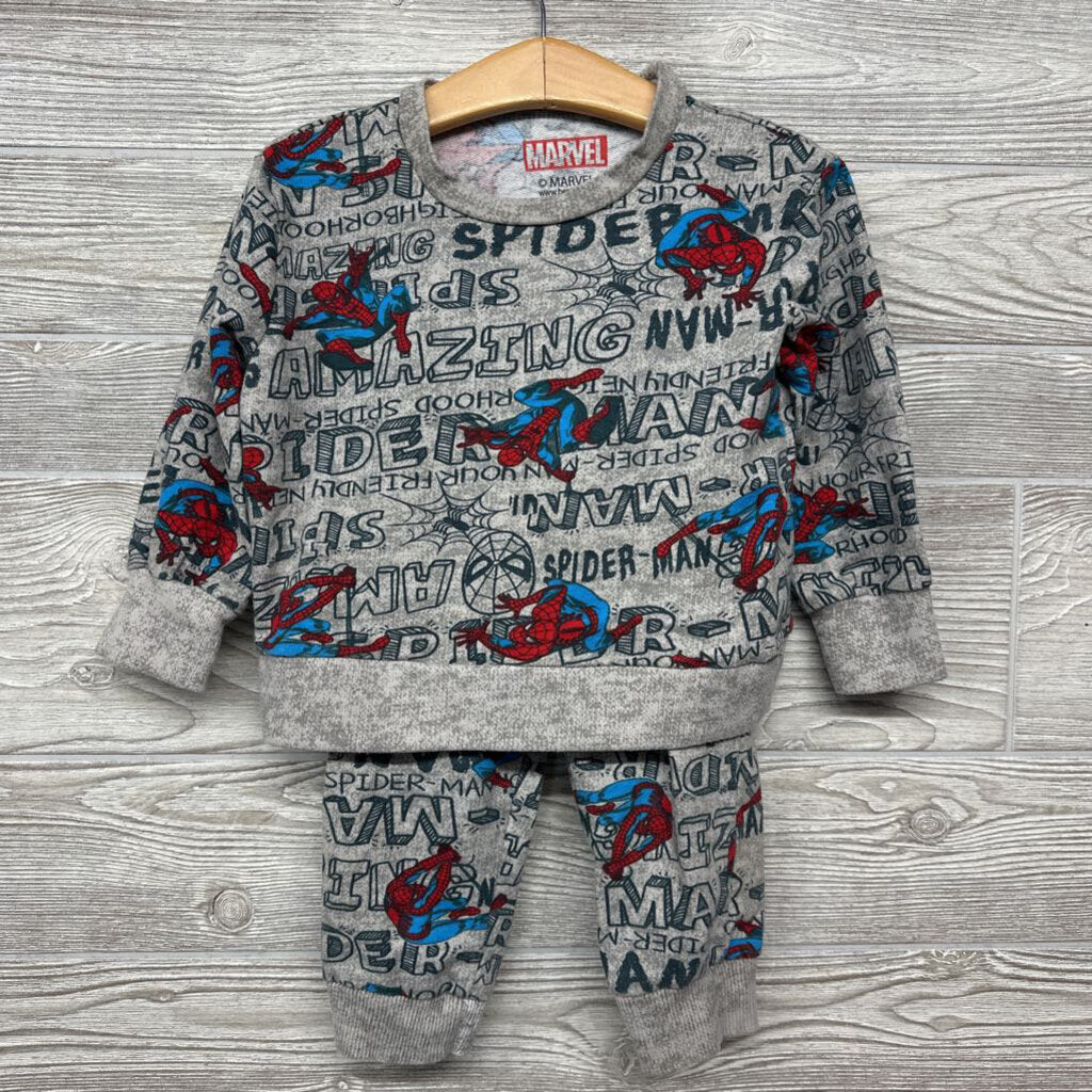 Ls Shirt & Pants Spider-Man 2t