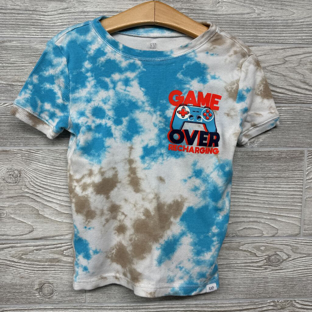 Organic Ribbed 2 Pc Pj Game Over 8