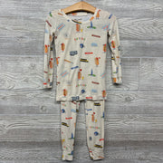 2 Pc Bamboo Pj Chicago Theme 5t