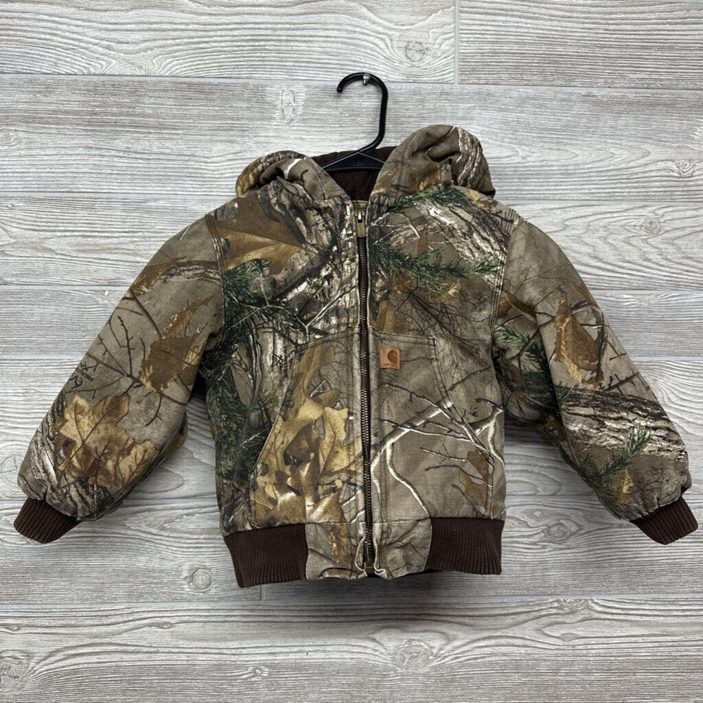Insulated Winter Coat Camo 4t