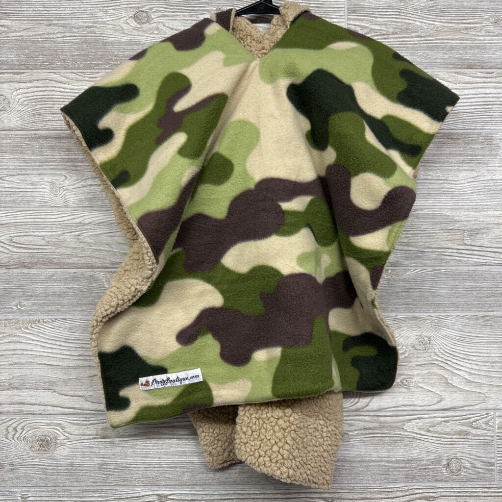 Fleece Car Seat Poncho Camo