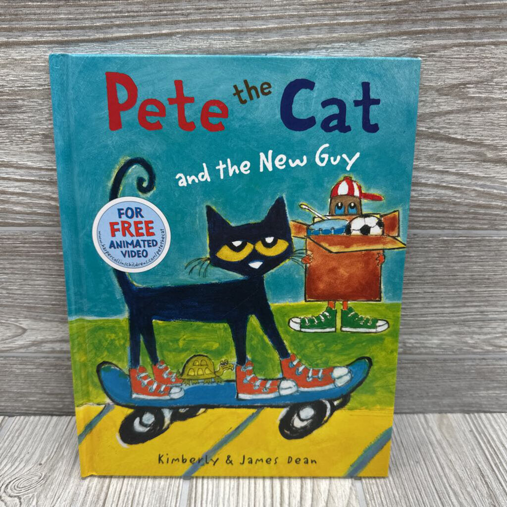 Pete The Cat & The New Guy Hardcover Book