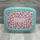 Kids 5 Compartment Leak Proof Lunch Box Animal Print