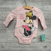 NEW LS Bodysuit One Of A Kind Minnie Mouse 6m