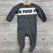 LS Footed Outfit Logo 3-6m