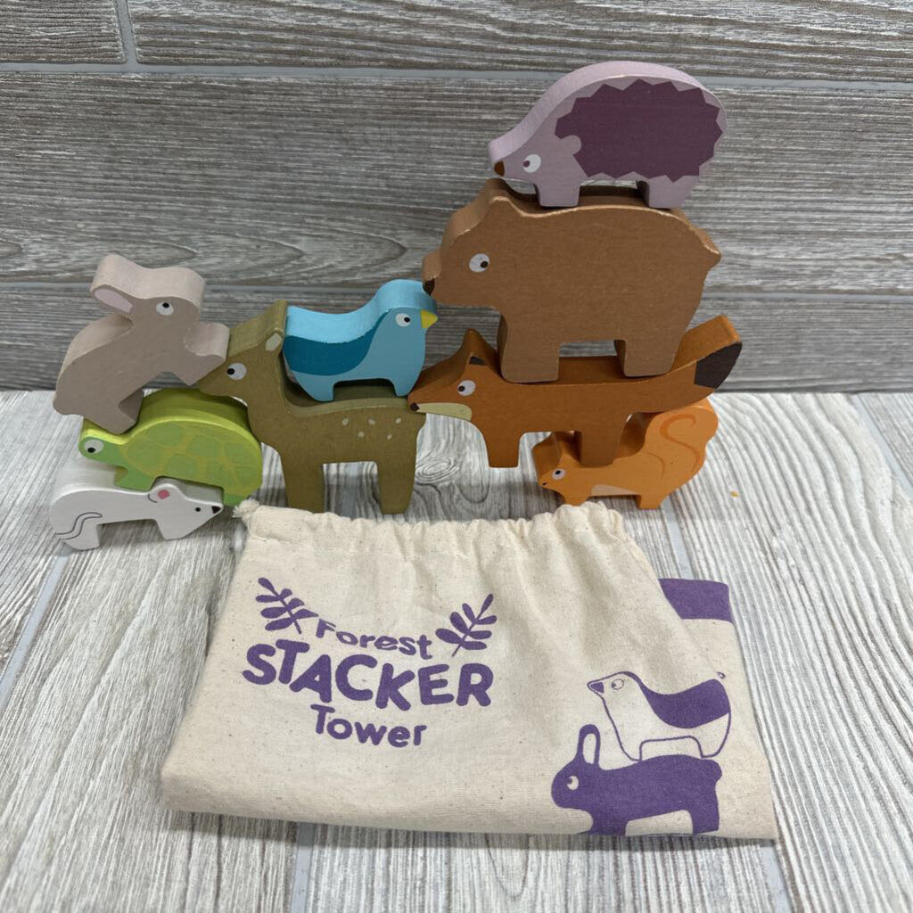 Wooden Stacker Tower