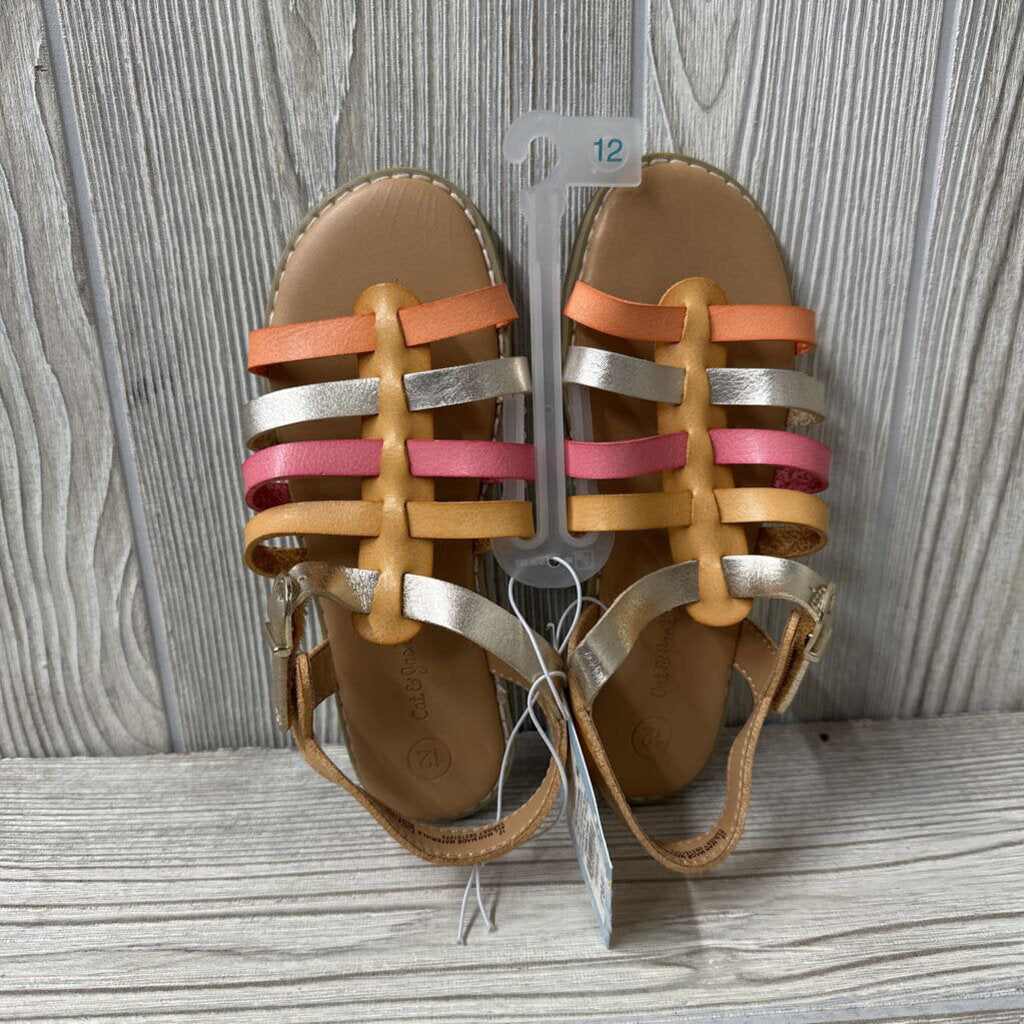 NEW Shanel Strap Sandals 12c