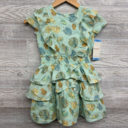 NEW Woven Tiered Dress Sea Shells 6-6x