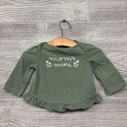 LS Shirt Mom's Mini Flowers 3-6m