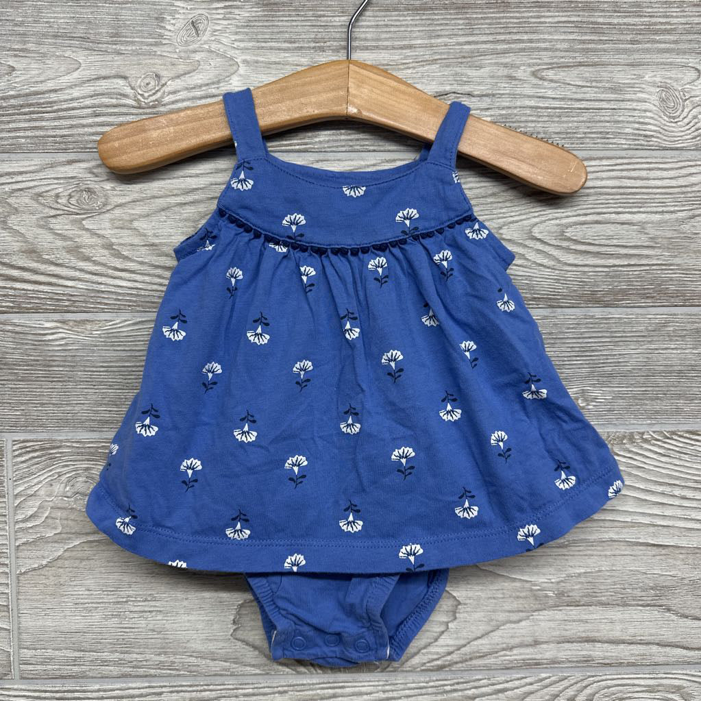 Tank Sunsuit Flowers 6m