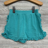 Bamboo Flutter Sleeve Shirt & Shorts Ruffle Trim Flowers 3t